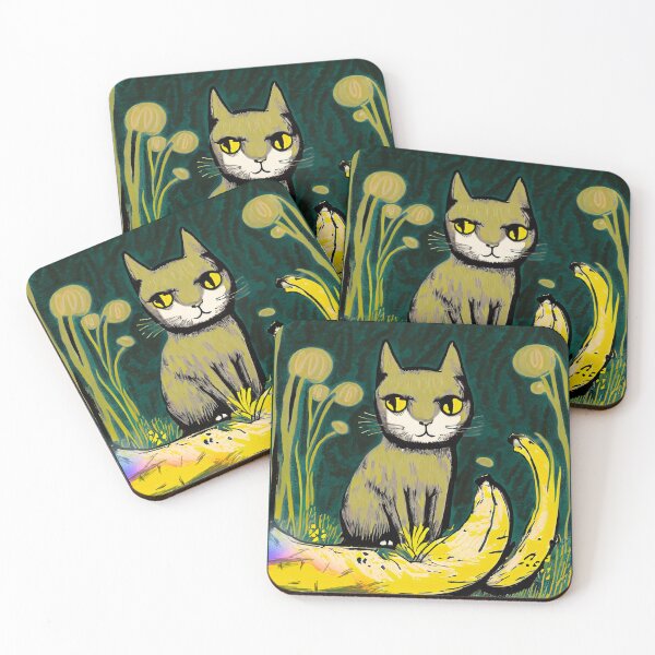 Item preview,  Banana For Cats designed and sold by Thecaveofcat.