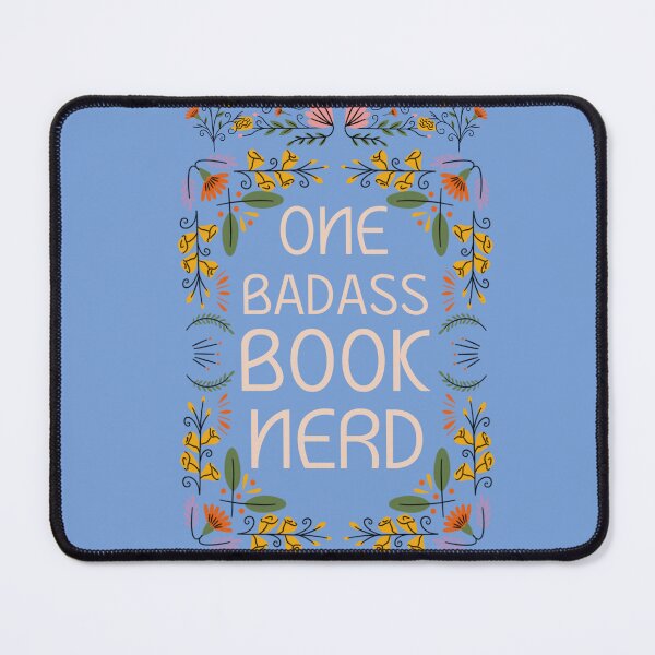 Item preview, Book Nerd designed and sold by Quillandthread.