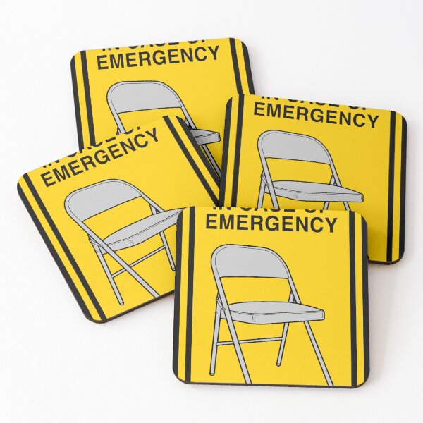 Item preview, Folding Chair In case of Emergency designed and sold by BriceHill.