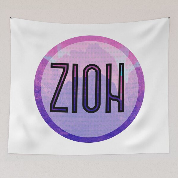Item preview, Zion National Park 1 Chromatic Logo designed and sold by sabreart.