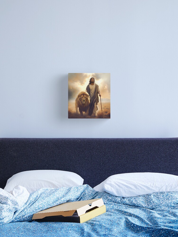 Thumbnail 2 of 3, Canvas Print, Give it to God designed and sold by phatpuppyart.