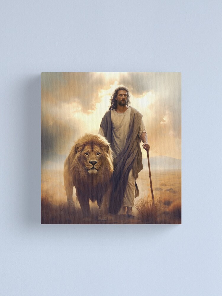 Thumbnail 1 of 3, Canvas Print, Give it to God designed and sold by phatpuppyart.
