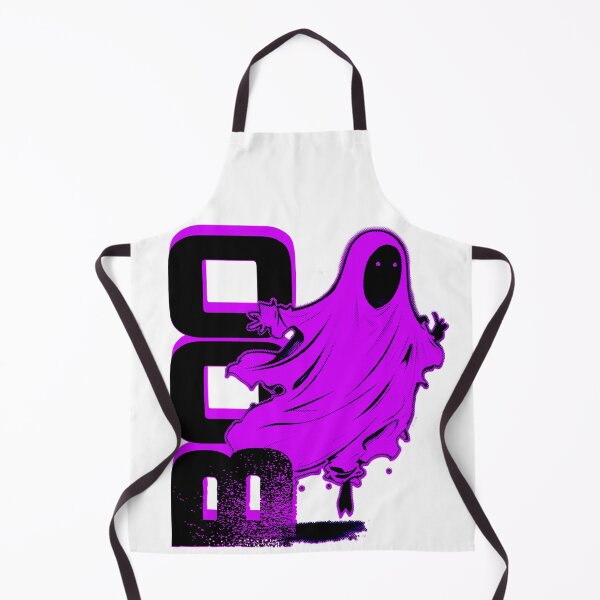 Item preview, Ghost Of Disapproval - Purple Halftone Dark Typo designed and sold by SimonSay.