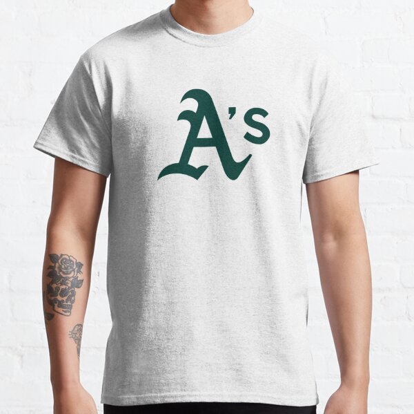 Vintage Oakland Athletics T-shirt Oakland As Grey Green 