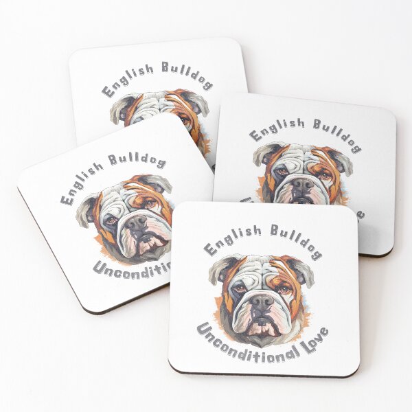 Item preview, English Bulldog - Unconditional Love designed and sold by Patrick Edwards.