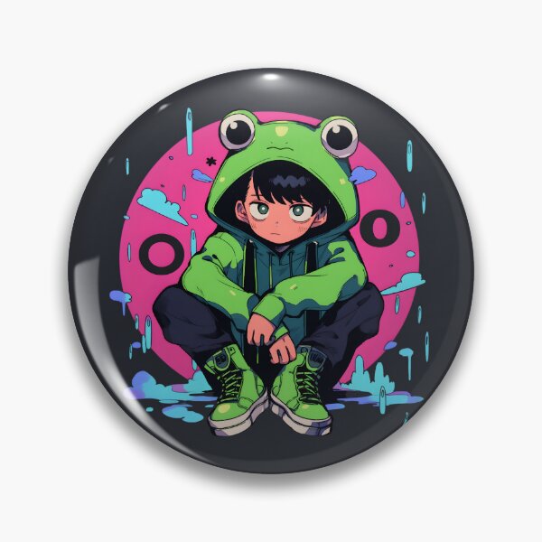 Artikelvorschau, Bunter Emo-Anime-Junge entworfen und verkauft von RibbitFans101.