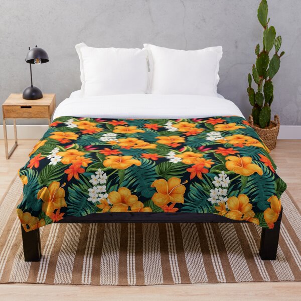 Item preview, Tropical Flowers Pattern 2 designed and sold by DigitalPatternx.