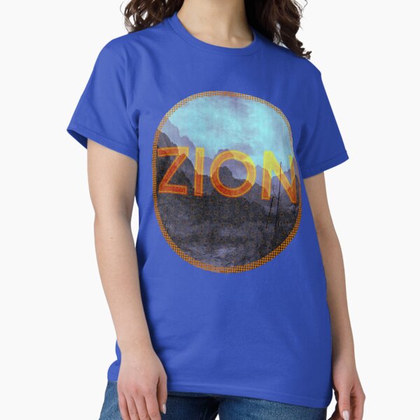 Vista previa del artículo con la obra «Logotipo del río Virgin del Parque Nacional Zion 3», diseñado y vendido por sabreart.
