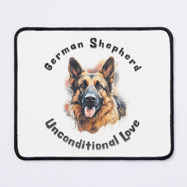 Item preview, German Shepherd - Unconditional Love designed and sold by Patrick Edwards.