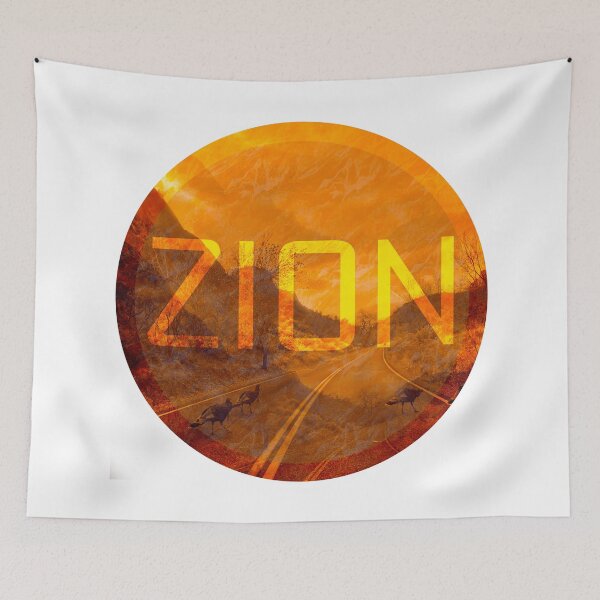 Item preview, Zion National Park 5 Turkey Trot Logo designed and sold by sabreart.