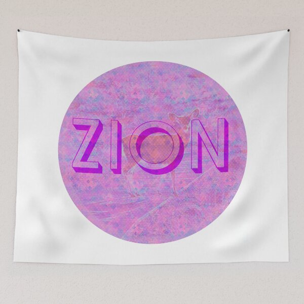 Item preview, Zion National Park 8 In Headlights Logo designed and sold by sabreart.