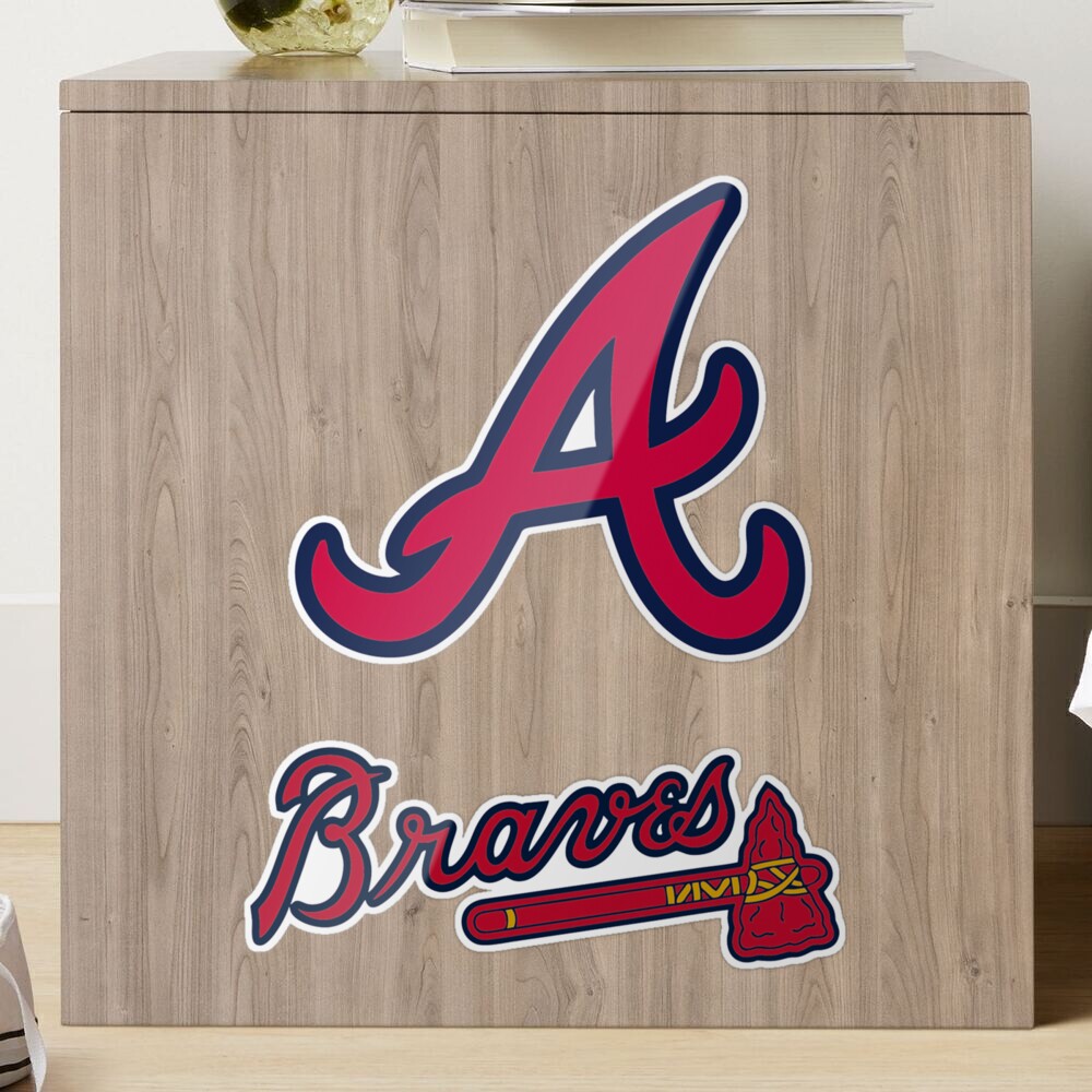 braves team of atlanta Sticker for Sale by bramssamuely