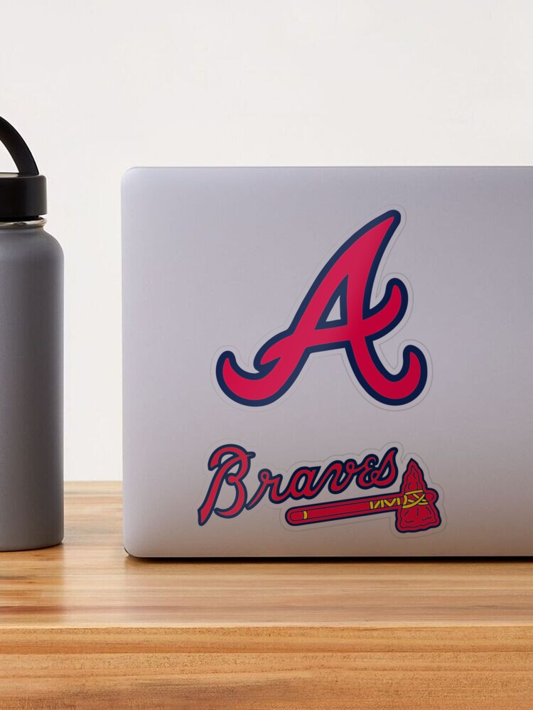 24 PCS Braves Fanart Stickers Atlanta Baseball Team Stickers