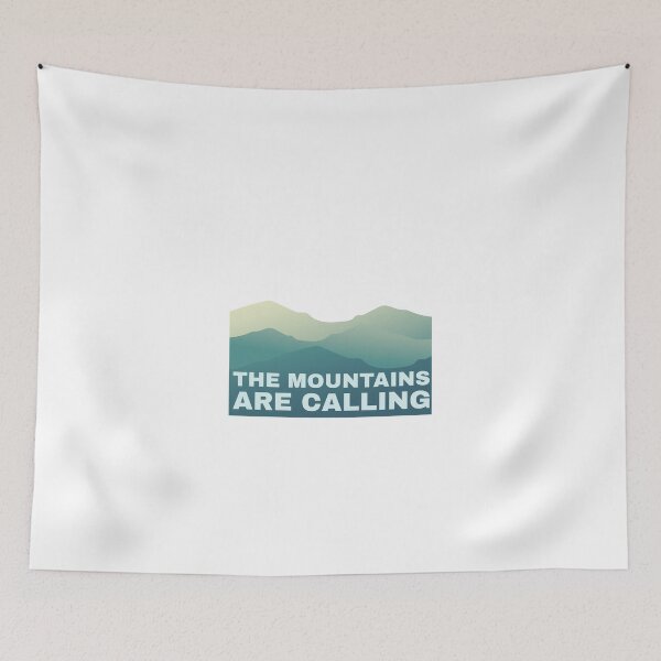 Item preview, The Mountains Are Calling designed and sold by CurlyMermaid.