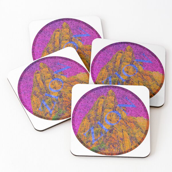Item preview, Zion National Park 9 Tower Logo designed and sold by sabreart.