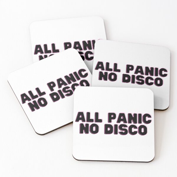 Item preview, All Panic No Disco - Pink and Black designed and sold by addie-plays.