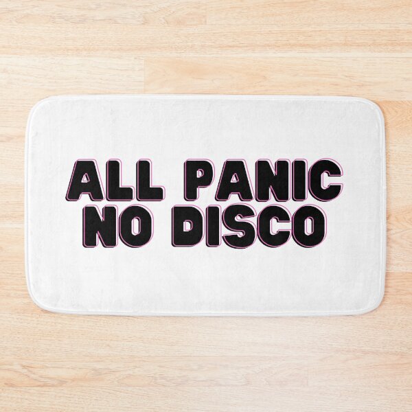 Item preview, All Panic No Disco - Pink and Black designed and sold by addie-plays.