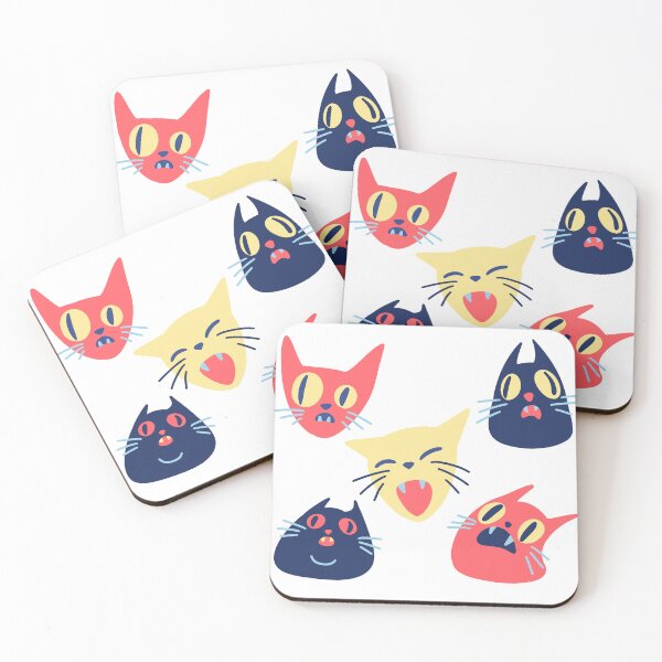 Item preview, Scared Cats designed and sold by hatchentinta.