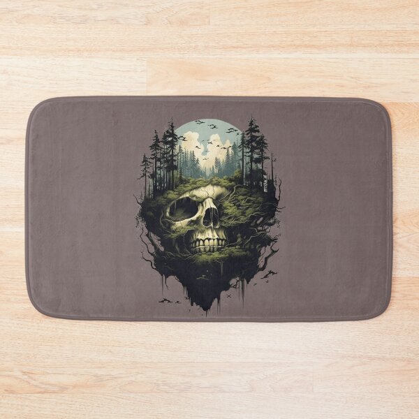 Item preview, New Life Moss Skull Art Piece designed and sold by Jasby-Co.