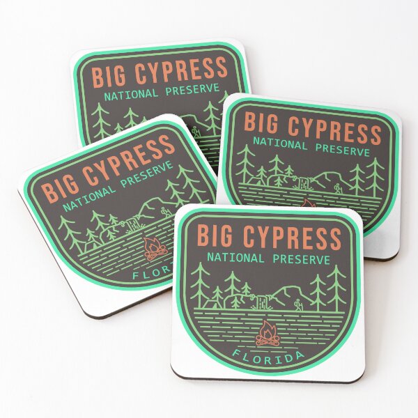 Item preview, Big Cypress National Preserve Florida Shield Logo designed and sold by VanyaKar.