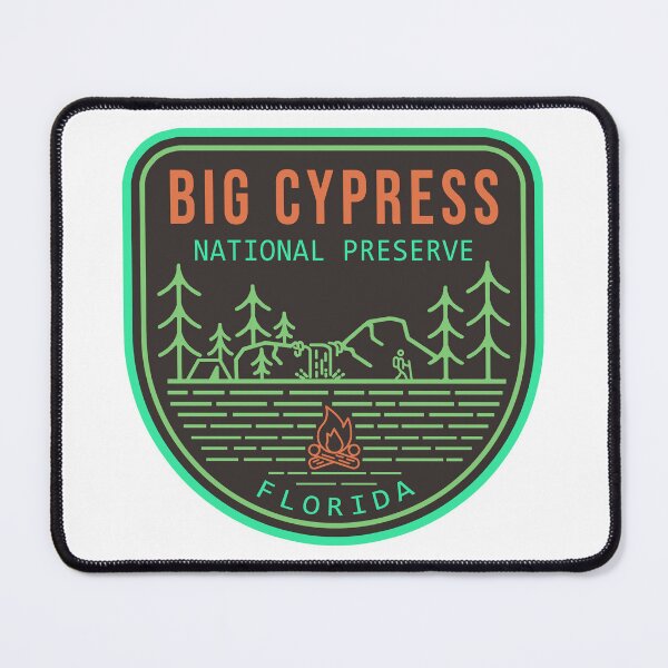 Item preview, Big Cypress National Preserve Florida Shield Logo designed and sold by VanyaKar.