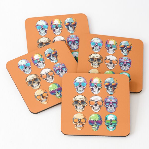 Item preview, Colorful Skulls designed and sold by dhajr.