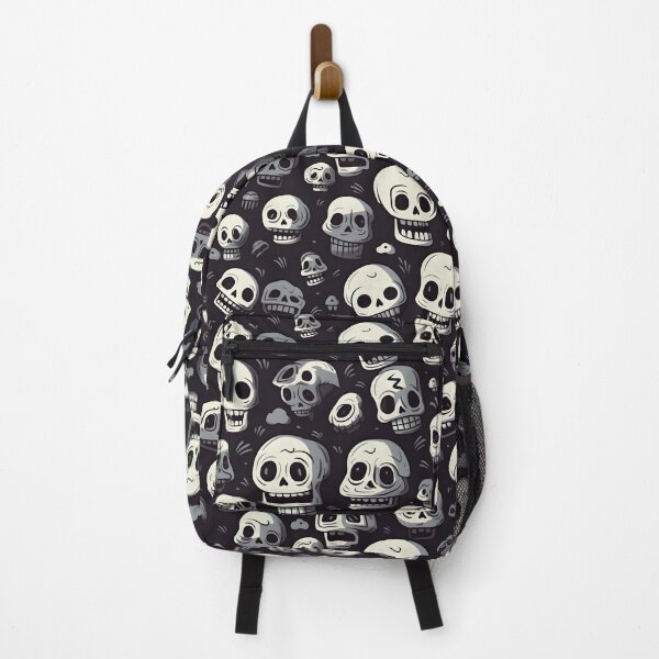 Item preview, Skull Expressions: A Cartoonish Monochrome Medley designed and sold by trendyzcom.
