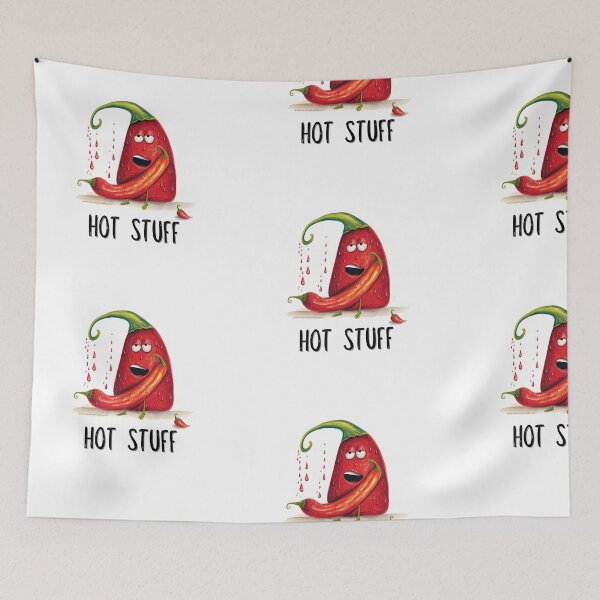 Item preview, Hot Chili Sweating - Hot Stuff designed and sold by StickeryPickery.