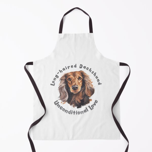 Item preview, Long-haired Dachshund - Unconditional Love designed and sold by Patrick Edwards.
