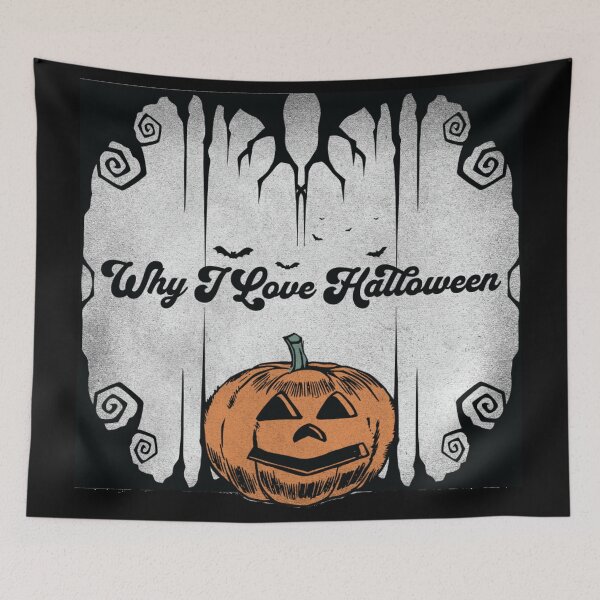 Item preview, Why I Love Halloween designed and sold by Hagar Rabee.