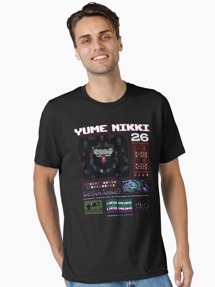 Yume Nikki Streetwear Aesthetic Pixel Design