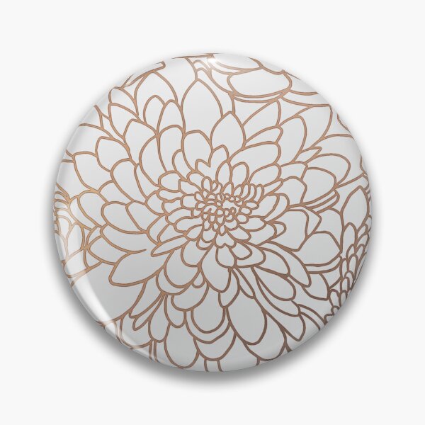 Item preview, Gold & White flowers designed and sold by LEIKOI.