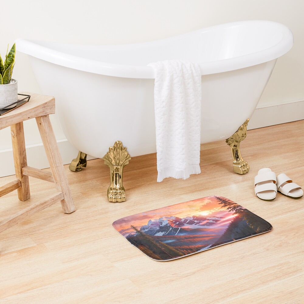 Item preview, Bath Mat designed and sold by ROKANDESIGNART.