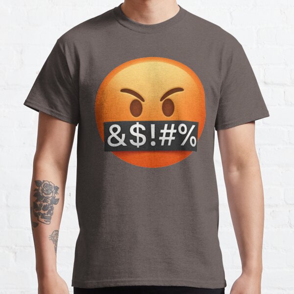 Swearing Emoji Classic T-Shirt