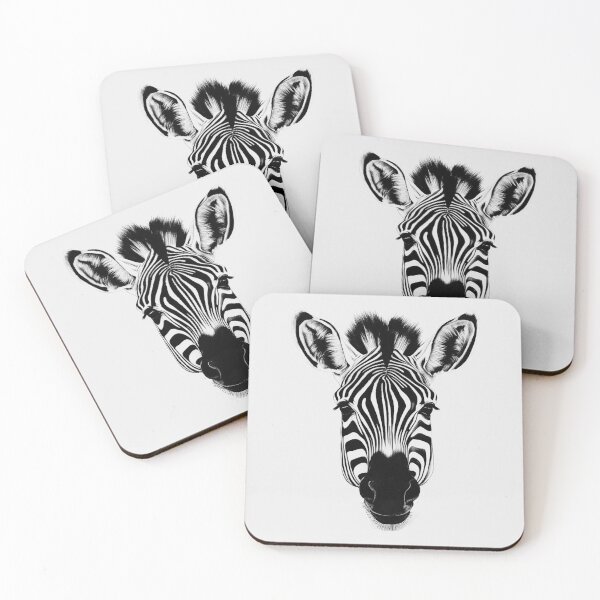Item preview, Zebra Face Sticker T-shirt Art designed and sold by allthis.