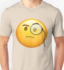 Monocle Emoji Unisex T-Shirt