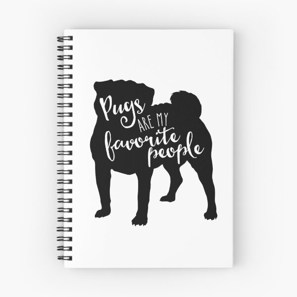 Item preview, Pugs are my favorite people designed and sold by Star Stream Design.