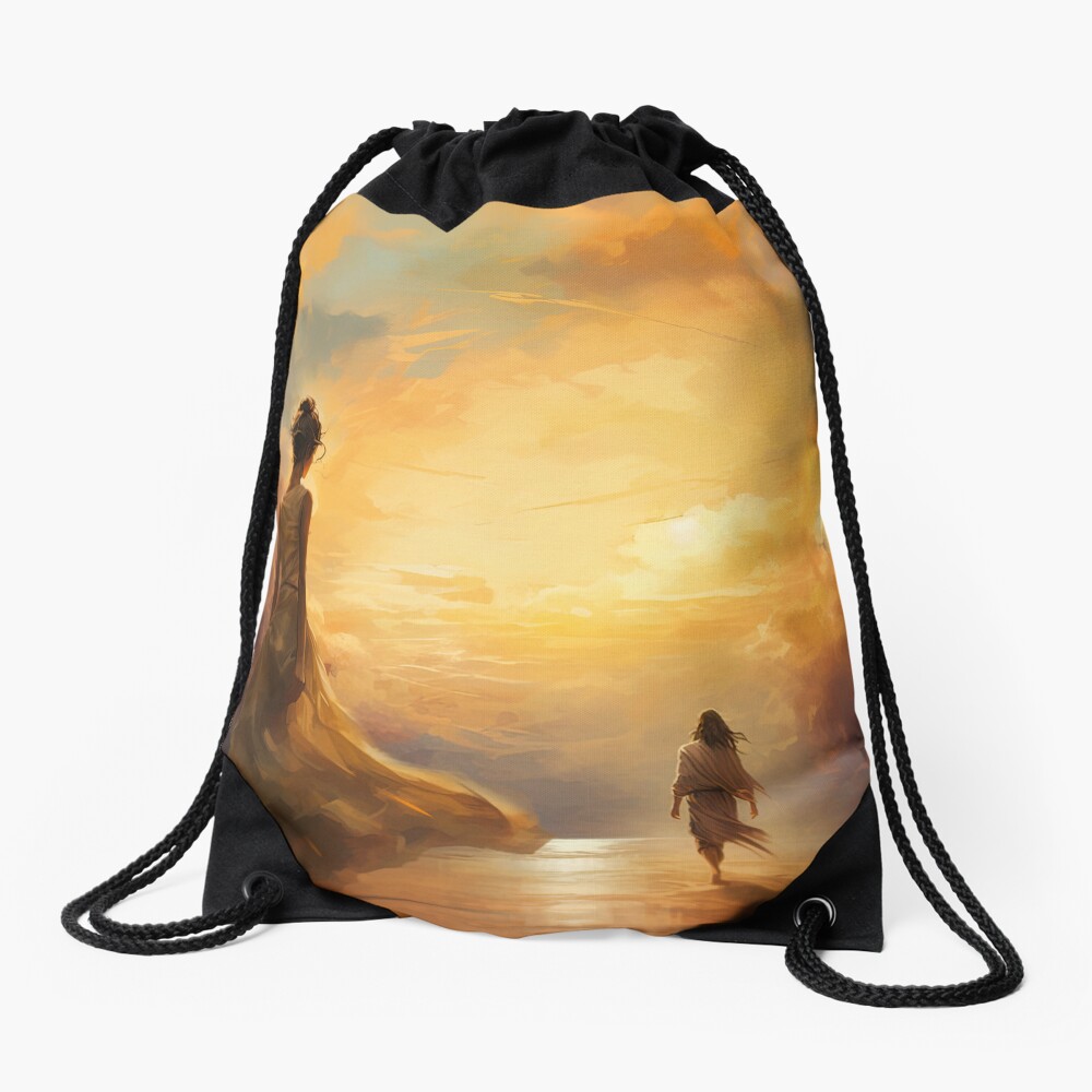 Item preview, Drawstring Bag designed and sold by phatpuppyart.