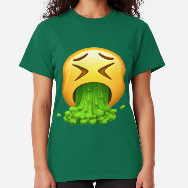 Vomit Emoji Classic T-Shirt