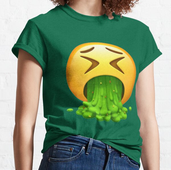 Vomit Emoji Classic T-Shirt