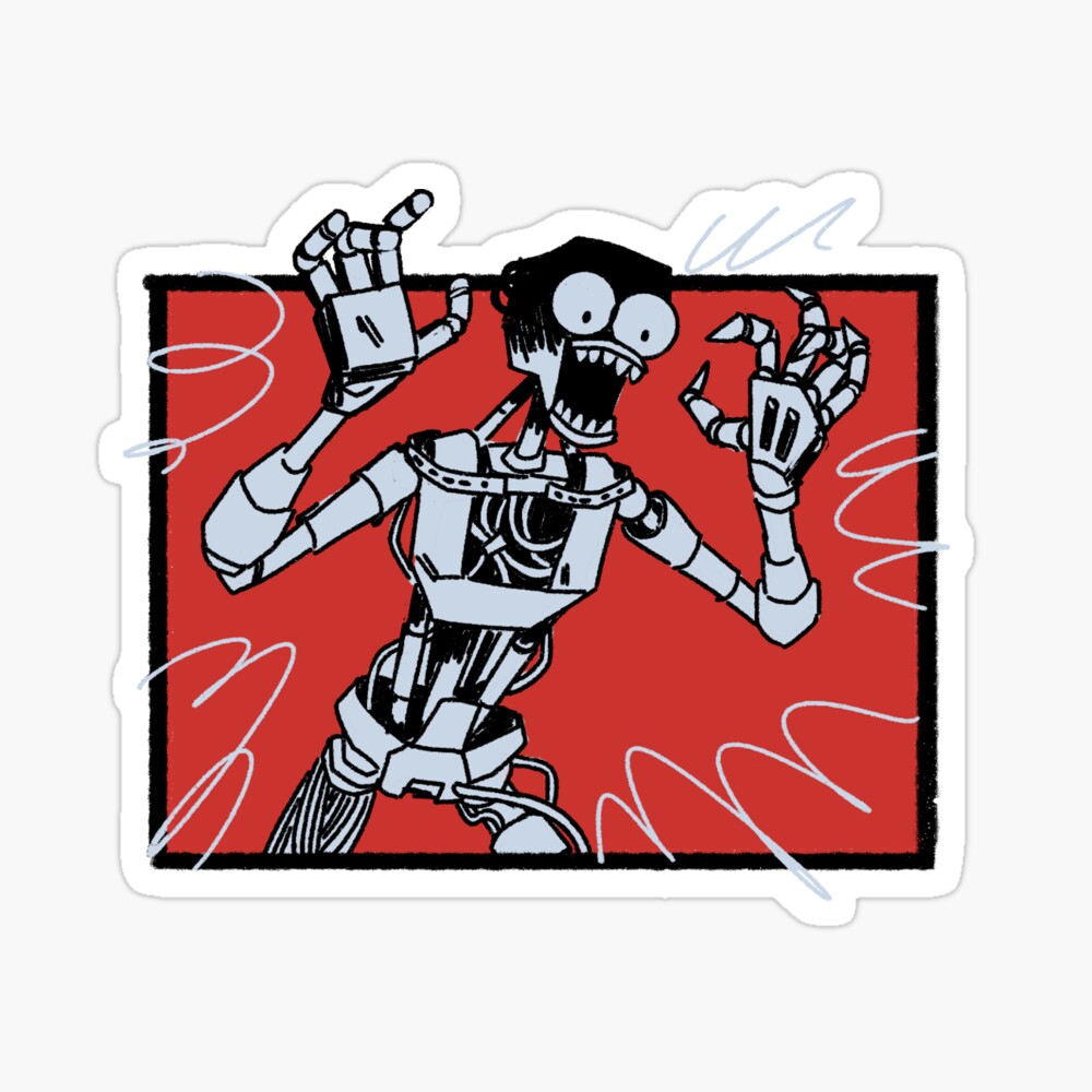 Five Nights At Freddy's Security Breach - THE MIMIC Sticker for