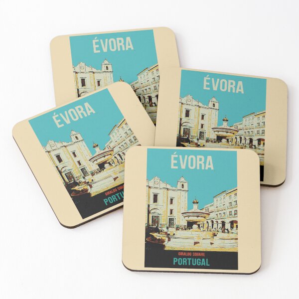 Item preview, Évora Giraldo Square Illustration | Historic Center designed and sold by Lemomo-artworks.