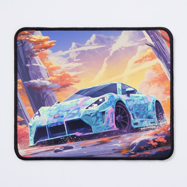 Item preview, Kawaii Car, Blue Car, Sports Car designed and sold by KristinHogano.