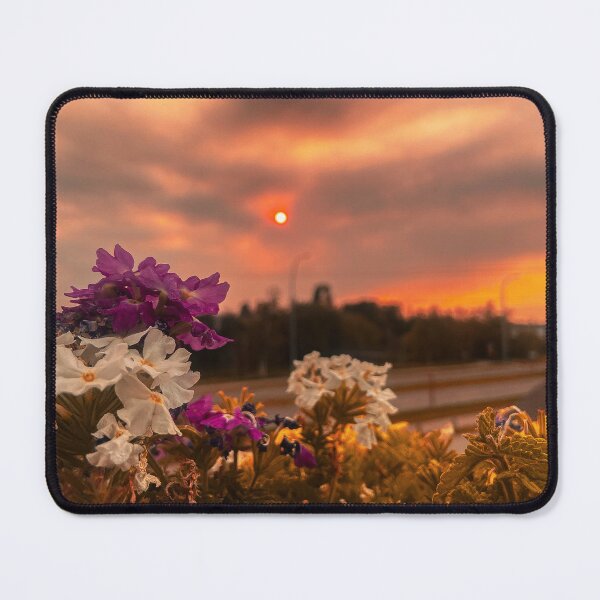 Item preview, Flowers with Sunset designed and sold by Momecap.