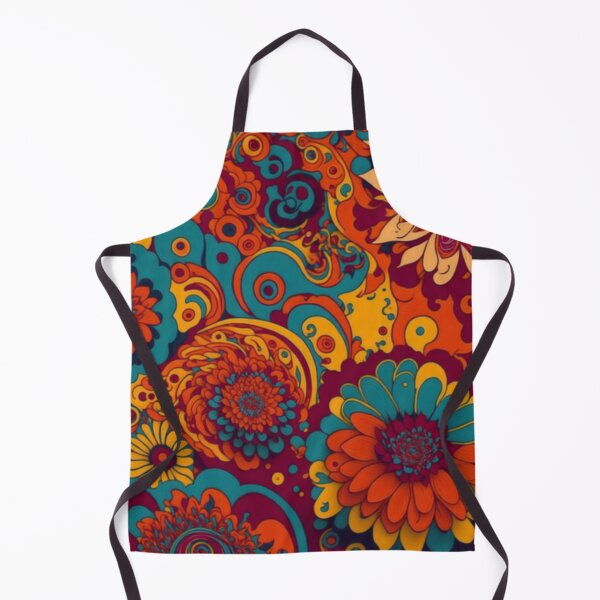 Item preview, Flower Power Colourful Flower Pattern designed and sold by druidwolfart.