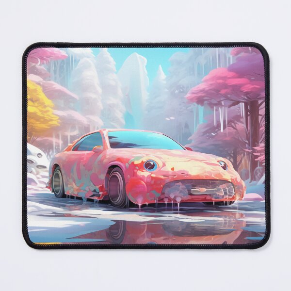 Item preview, Cartoon Car, Kawaii Cute Red Car designed and sold by KristinHogano.