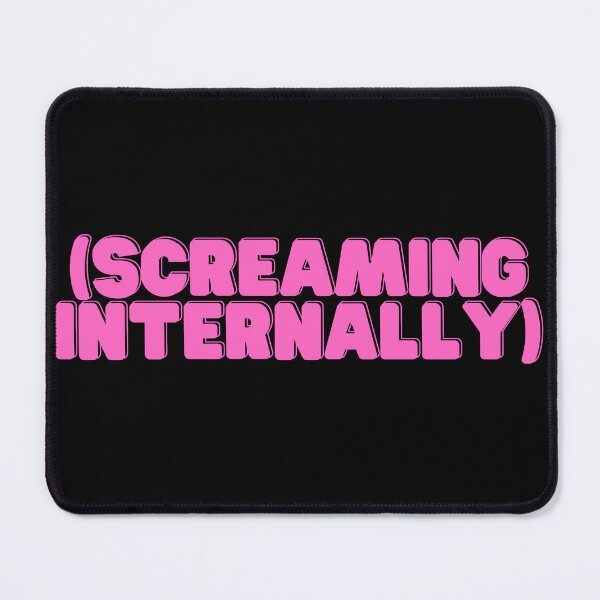 Item preview, Screaming Internally - Pink designed and sold by addie-plays.