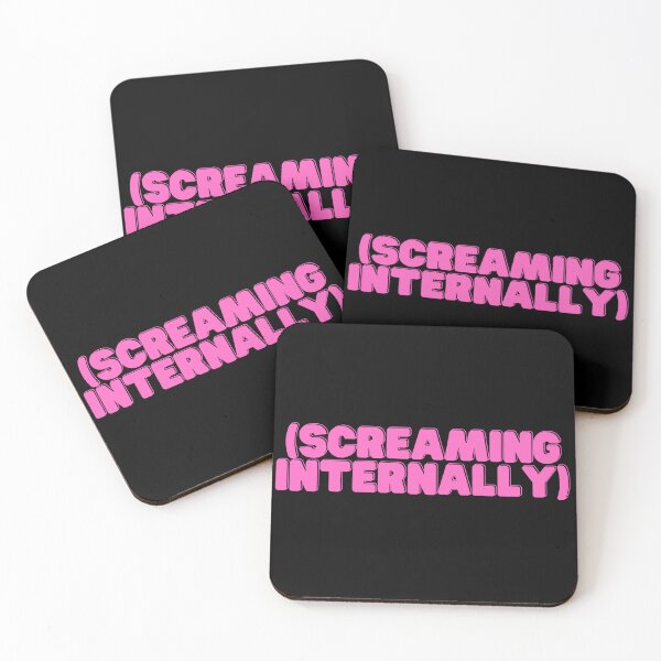 Item preview, Screaming Internally - Pink designed and sold by addie-plays.