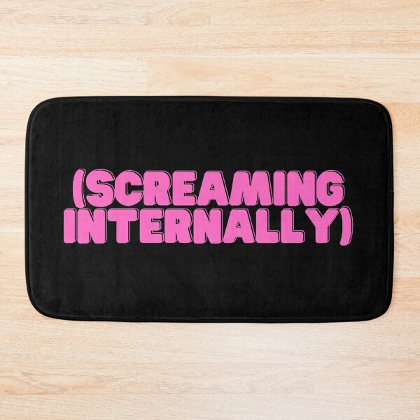 Item preview, Screaming Internally - Pink designed and sold by addie-plays.