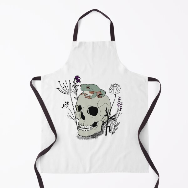 Item preview, Frog on Skull designed and sold by InkedEdges.